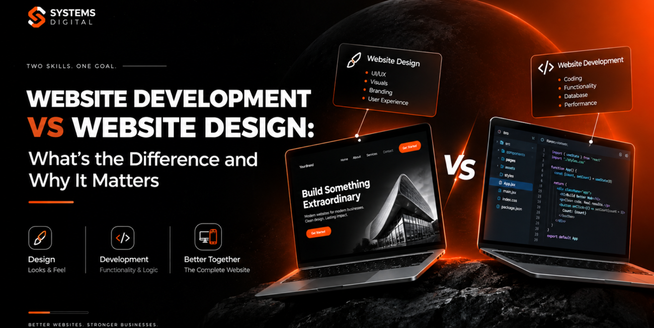Web Design vs Development