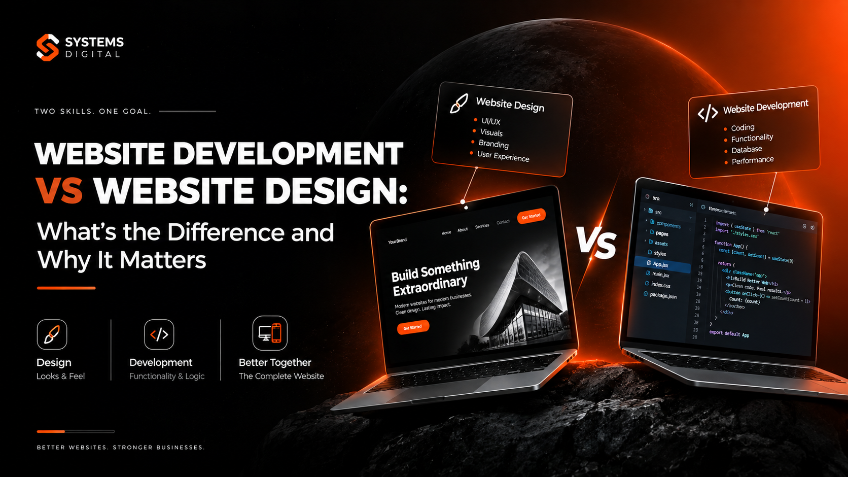 Web Design vs Development